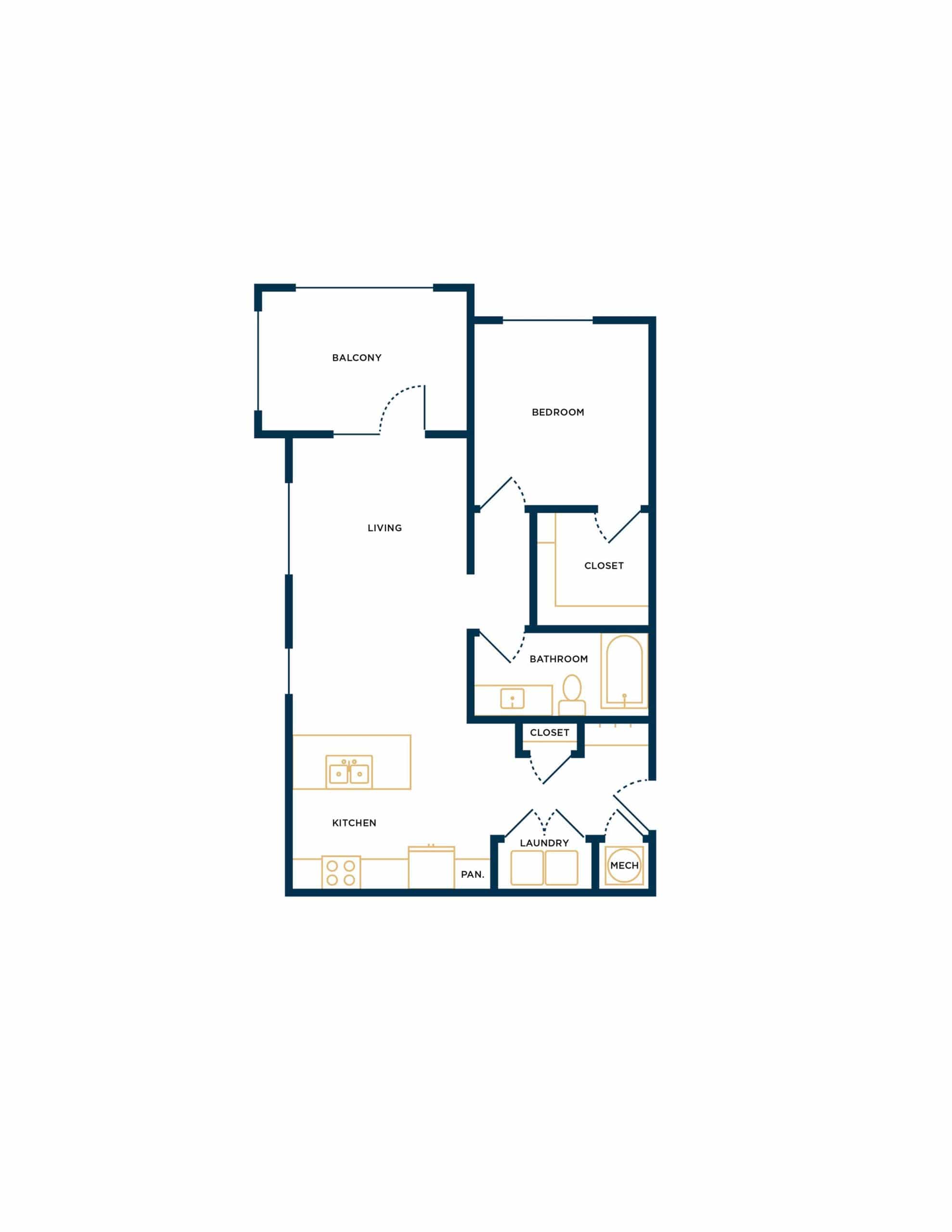 A1-1 Floor Plan Image