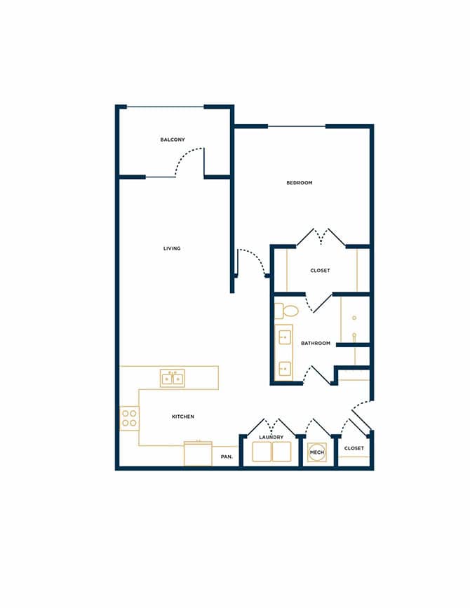 A2-HC Floor Plan Image